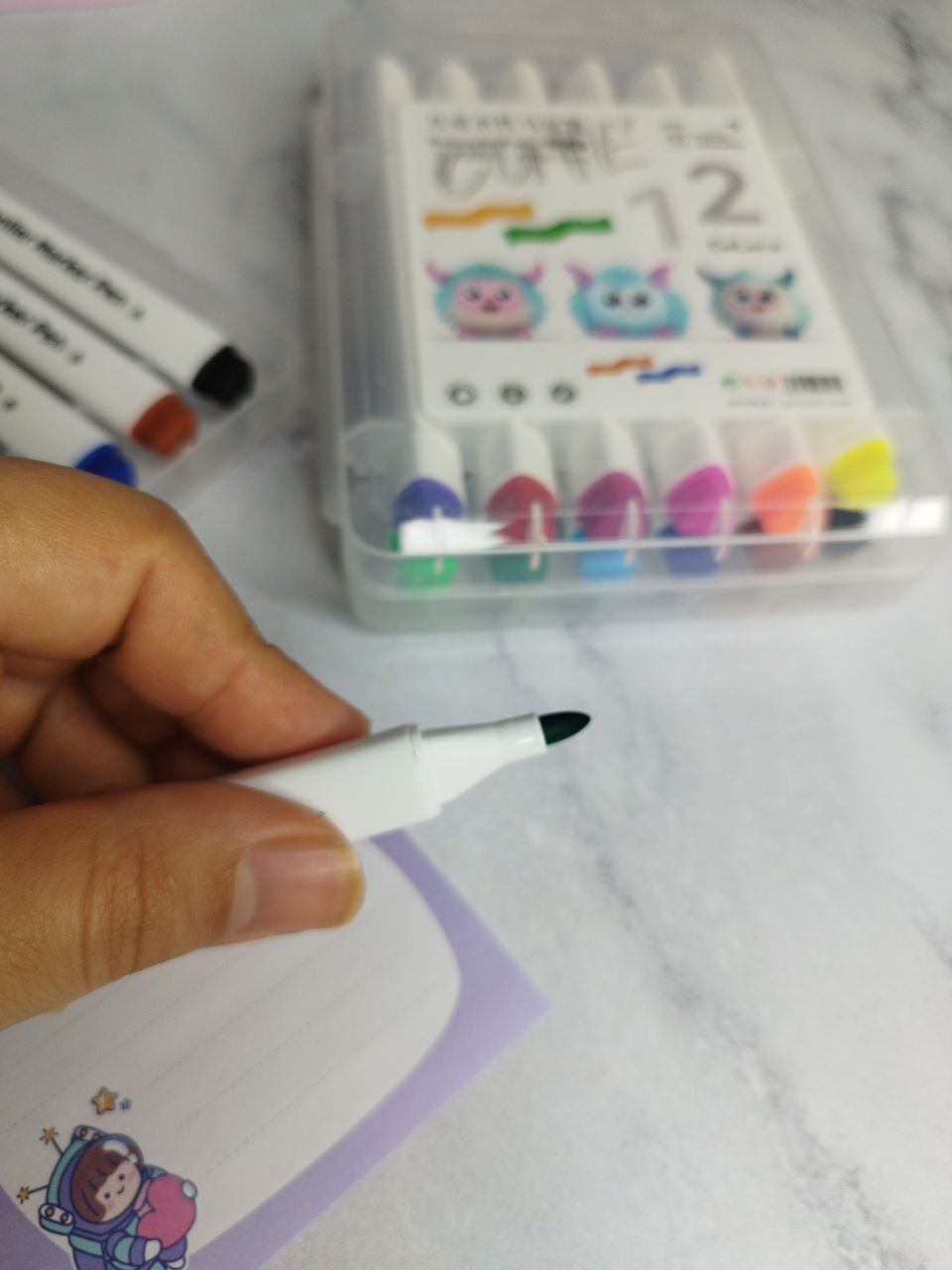 تصویر ماژیک ۱۲ رنگ درجه یک 